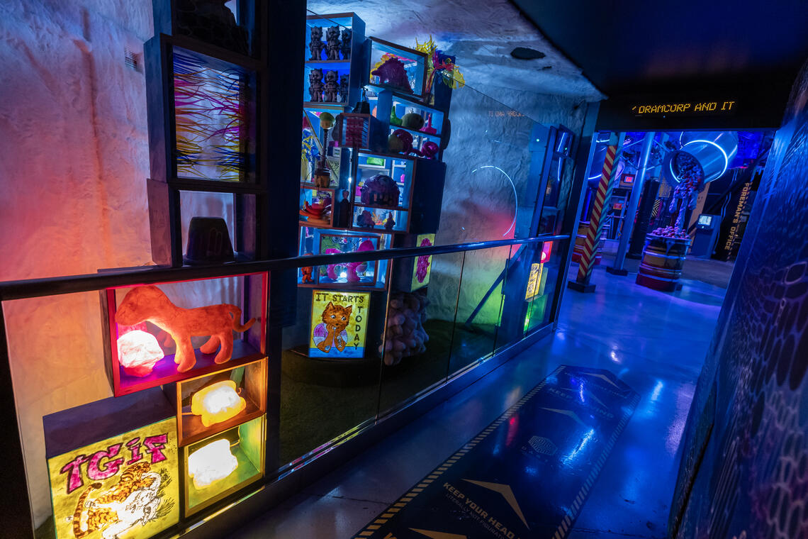 MFA Candidate Dan Hernandez at Meow Wolf: 'The Stupendous